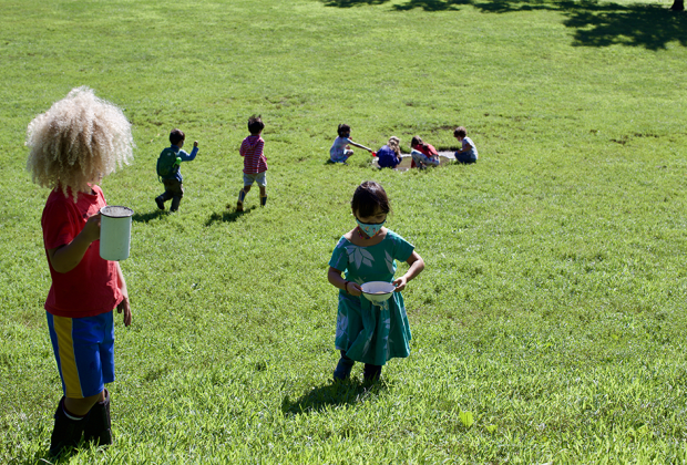 Explore Prospect Park with Adams and Hack Studio's nature preschool