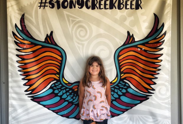 Image of child at Stony Creek Brewery - Family-Friendly Breweries in CT