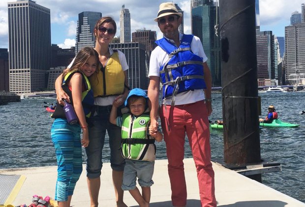 Free boat rides in NYC: Go kayaking in Brooklyn Bridge Park with your family