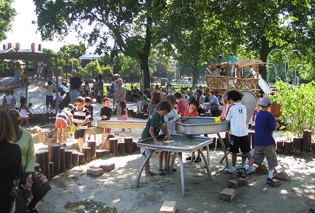 Boston-Area Playgrounds Worthy of Getting in the Car: Alexander W. Kemp Playground