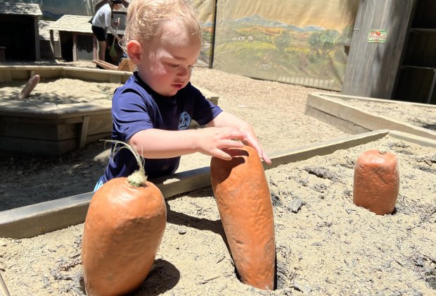 Kidspace museum in Pasadena: Muddy Boot Farm