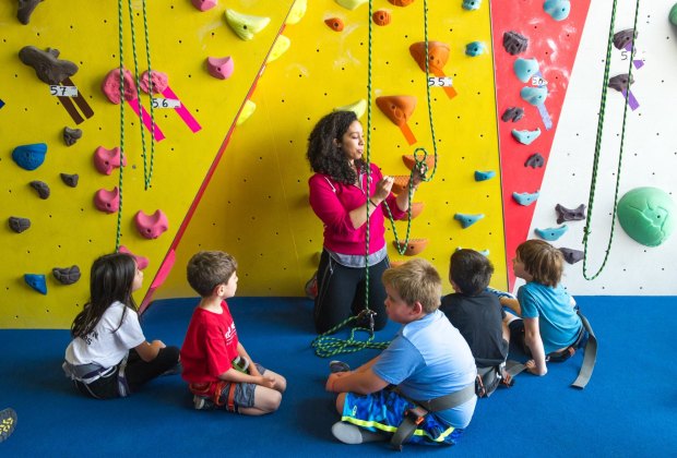 Visit The Cliffs LIC for rock climbing in New York City