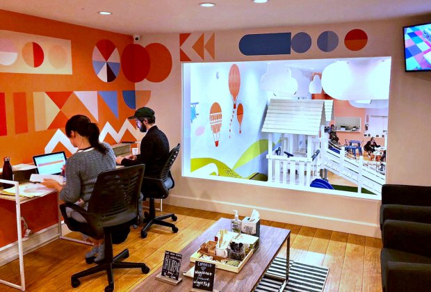 There's A New Co-Working Childcare Lifesaver for East LA Parents