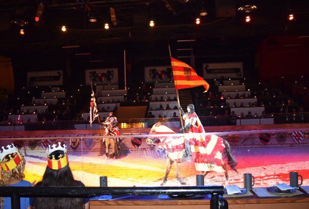 Medieval Times offers dinner with a knight show