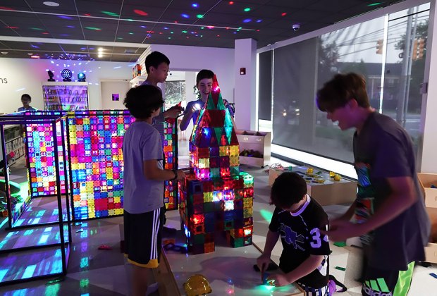 Genius Gems offers indoor play with a STEM-inspired twist