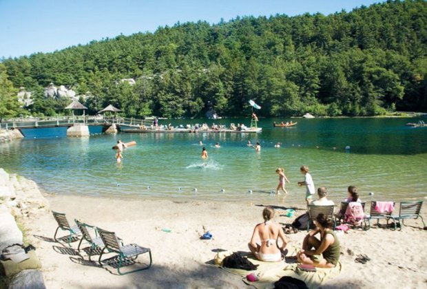 Things to do in New Paltz: Mohonk Mountain House Swimming Lake