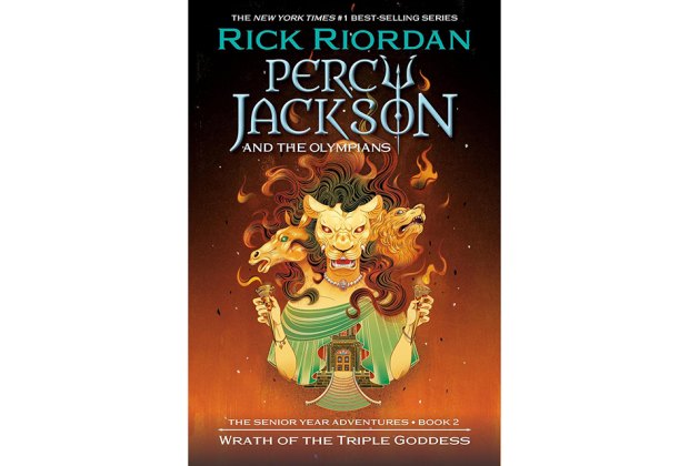 Percy Jackson and the Olympians: Wrath of the Triple Goddess by Rick Riordan:  Holiday Gift Guide 2024: Hottest Toys and Christmas Gifts for Kids