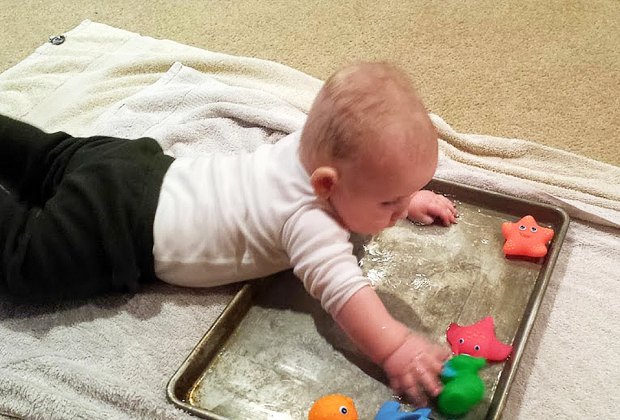 sensory play for 9 month old