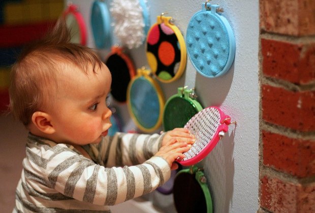 Sensory Activities for Toddlers, Infants, and Kids: Make a sensory board