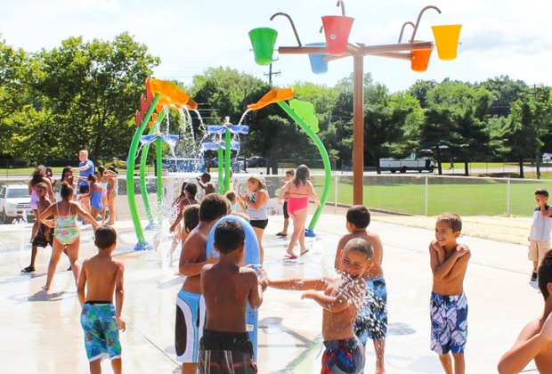 Photo of New Britain spray perk- Best splash pads, splash parks, and water playgrounds