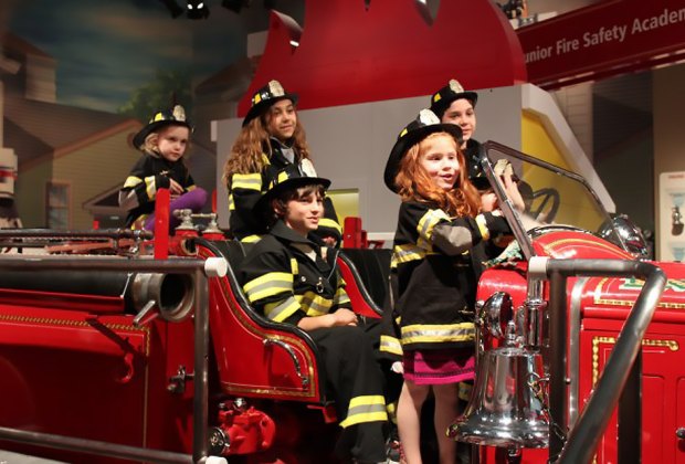 5 Inspiring Firefighter Museums Near New York City Firefighters to the rescue at the Nassau County Firefighters Museum and Education Center.