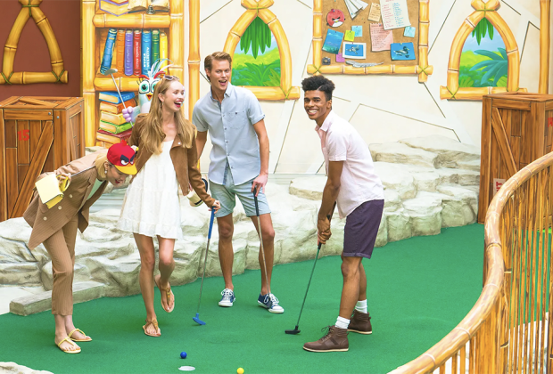 nj birthday parties for kids Angry Birds Not So Mini Golf 