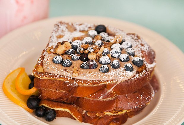 February's winter break in New Jersey: The Pop Shop French toast