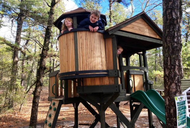 he playground at Cedar Run Wildlife Refuge