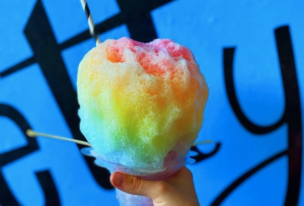 Shaved ice in New Jersey Betty's Icebox