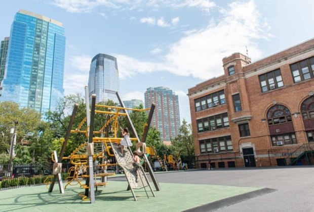 25Things To Do in Jersey City with Kids: Paulus Hook Playground