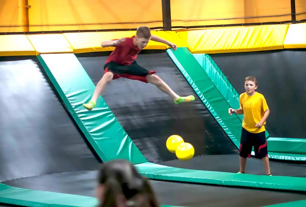 Trampoline Parks And Bounce Houses Where Nj Kids Can Get Aerial Mommypoppins Things To Do In New Jersey With Kids