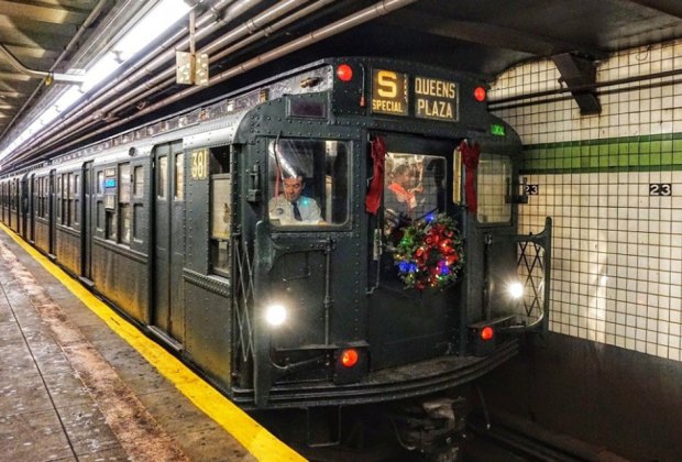 Holiday train shows in NYC: - Holiday Nostalgia Train Rides New York Transit Museum