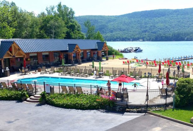 Visit Scotty's Lakeside Resort for a weekend getaway near NYC where you can enjoy a heated, lakeside pool