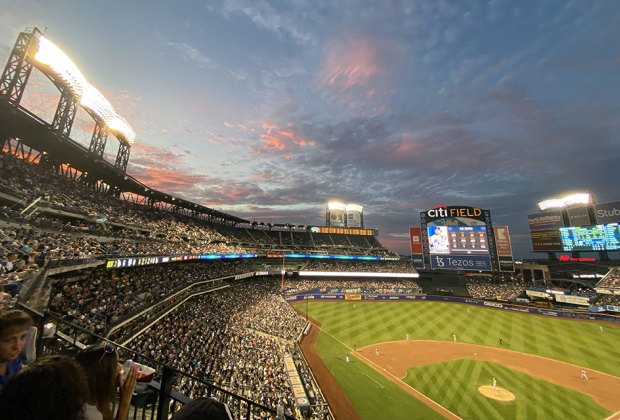 Things to do in NYC: Sunset at Citi Field