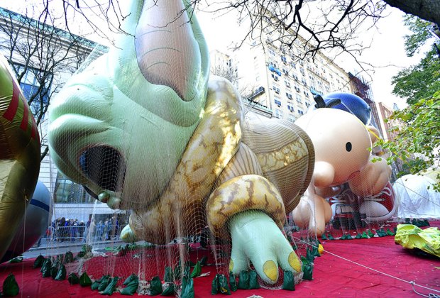 Macy's Balloon inflation