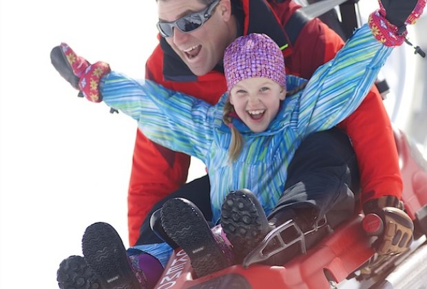 Winter Coasters and Zip Lines in New England for Chilly Family Thrills