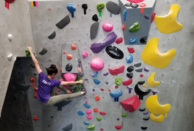 Awesome Indoor Rock Climbing Gyms in Orlando for Kids: Aiguille Rock Climbing Center