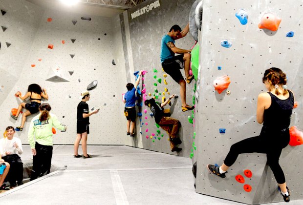 Awesome Indoor Rock Climbing Gyms in Orlando for Kids: Blue Swan Boulders