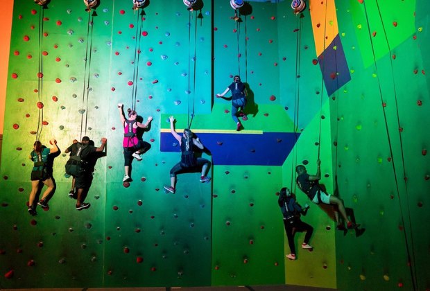 Awesome Indoor Rock Climbing Gyms in Orlando for Kids: Planet Obstacle