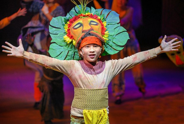 Catch a show like the Lion King Jr. 100 Things To Do in Orlando with Kids