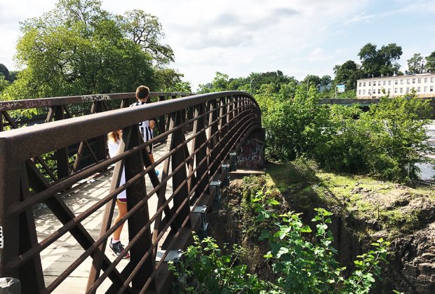 Take the kids to visit Paterson Falls Bridge over Memorial Day Weekend