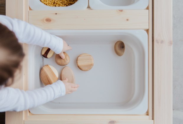 Exercise Games: Sensory bins