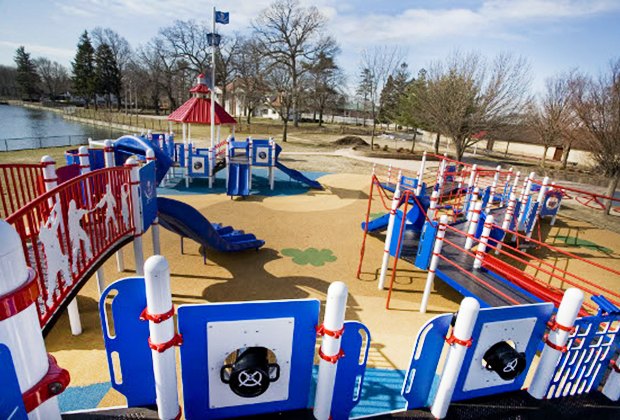 Phelps Lane Park playground Best Playgrounds on Long Island for Kids