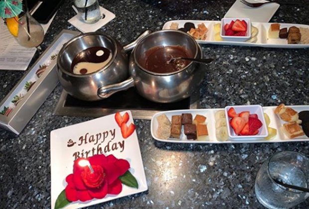 Special desserts for the birthday kid are on the menu at the Melting Pot.