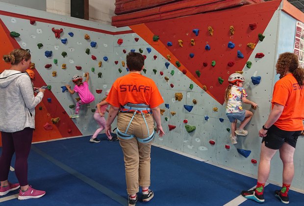 Indoor Rock Climbing for Philly Area Families: Doylestown Rock Gym