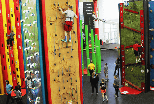 Indoor Rock Climbing for Philly Area Families: Spooky Nook Sports