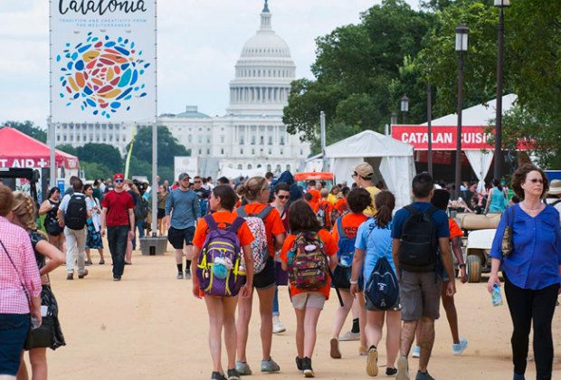 Things To Do in DC with Kids: Smithsonian Folklife Festival