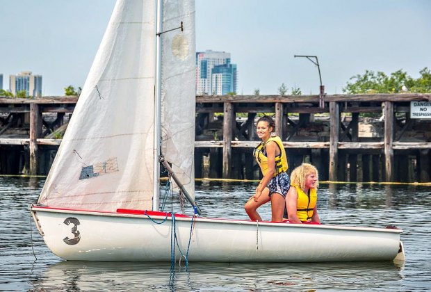 Free and Affordable Summer Camps for Boston Kids Older kids learn the Science of Sailing. Photo courtesy of Piers Park Sailing Center