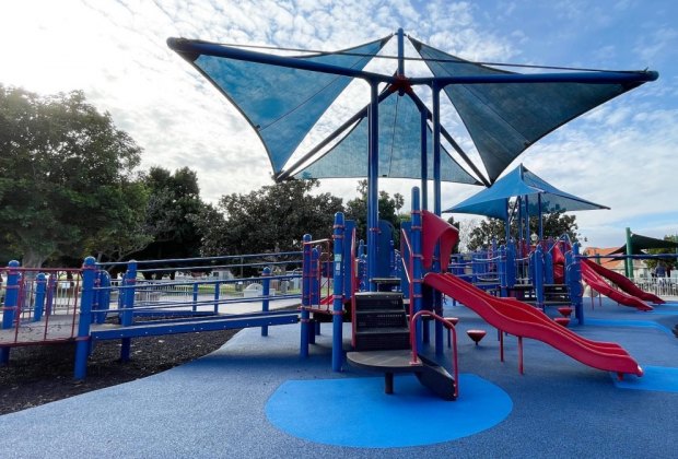 The Best Playgrounds with Shade in Los Angeles: Polliwog Park