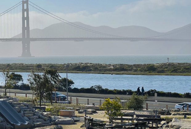 Exploring San Francisco's New Presidio Tunnel Tops with Kids: Gorgeous views