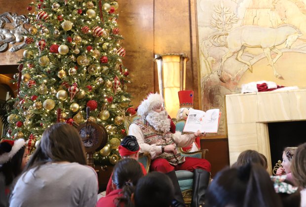 Breakfast with Santa Claus: Where LA Kids Can Share a Meal with Father Christmas Enjoy breakfast and a story from Santa at The Queen Mary. Photo courtesy of The Queen Mary