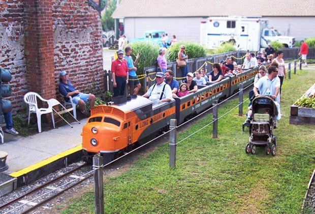 Ride a train at the Railroad Museum of Long Island