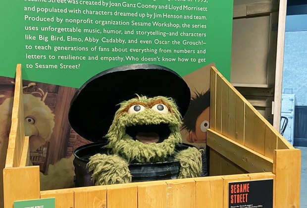 Say hi to Oscar the Grouch in RiseNY's galleries