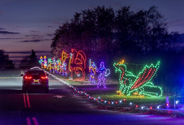 christmas light show near me