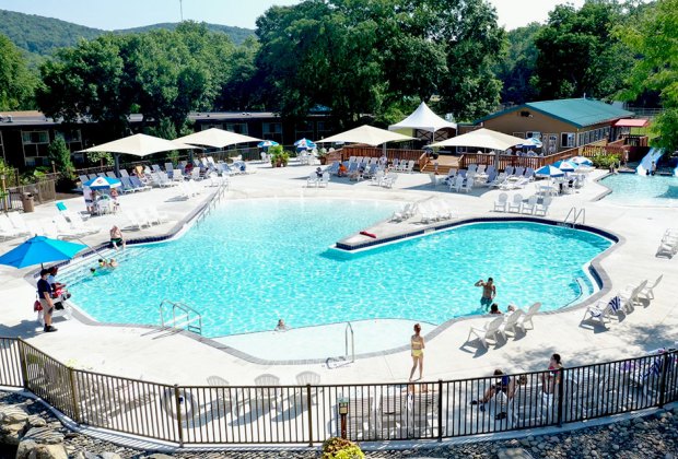 Cool pools in New York: Rocking Horse Ranch NYC Hotel Pools