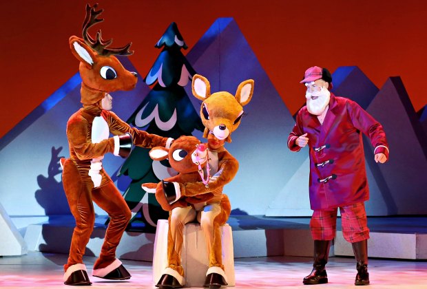 6 Hot Christmas Show, Train, and Tea Tickets in Boston to Book Right Now Rudolph The Red-Nosed Reindeer: The Musical will remind you of the animated classic movie. Photo courtesy of Shubert Theater