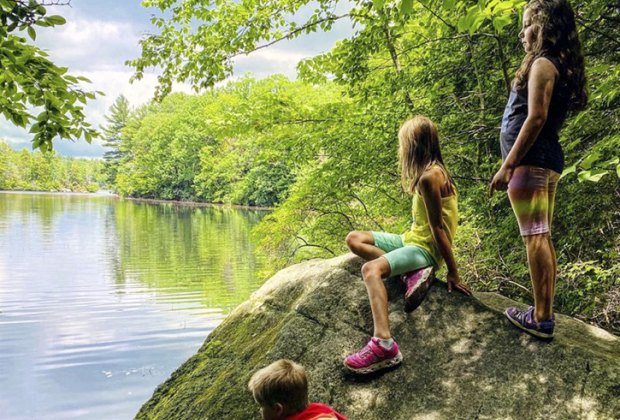 Image of Burr Pond in CT - Things To Do Before School Starts