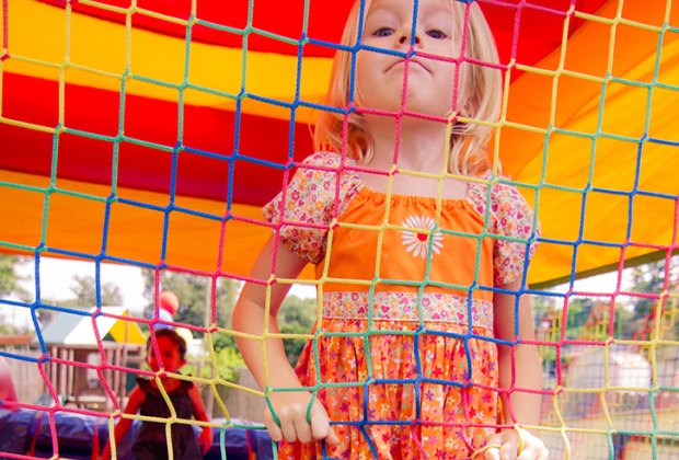 Bouncy House Birthday Party fun