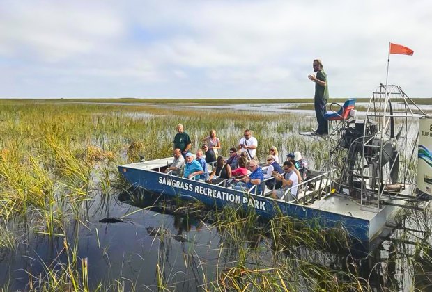 Sawgrass Recreational Park in the Florida Everglades