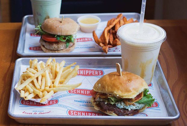 Schnipper's Quality Kitchen serves kid-friendly fare in its Times Square restaurant